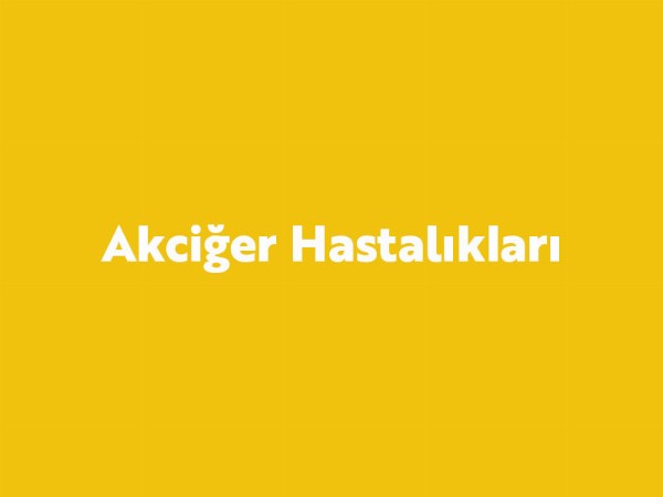Akciğer Hastalıkları Akciğer Hastalıkları