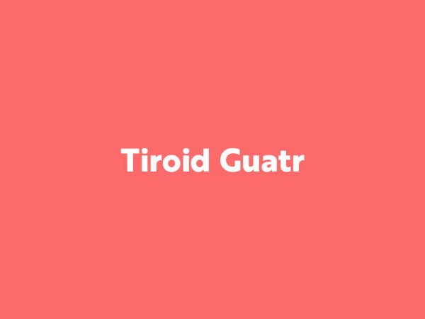 Tiroid Guatr Tiroid Guatr